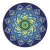 Tapete de meditación redondo extra grande -e Grosor)