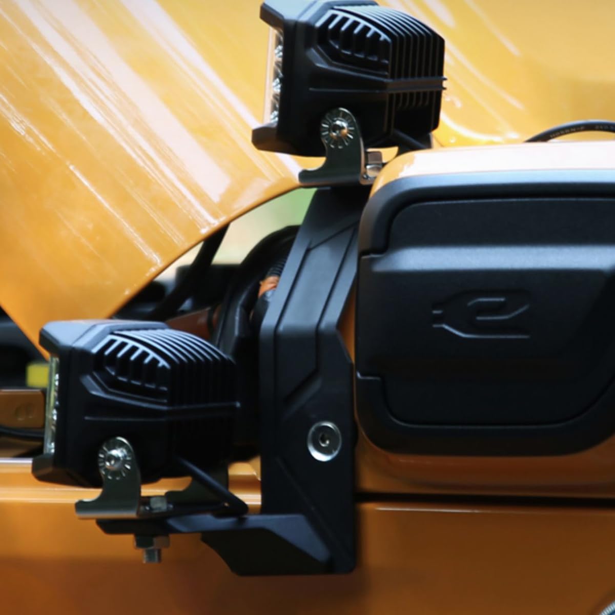 Soporte de Luz Dual para Pilares A Montaje Parabrisas - Imagen 7