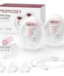 Copas recolectoras de leche Momcozy con bolsas de