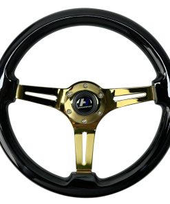 Volante Clásico de Madera Hiracing de 14 pulgadas Universal