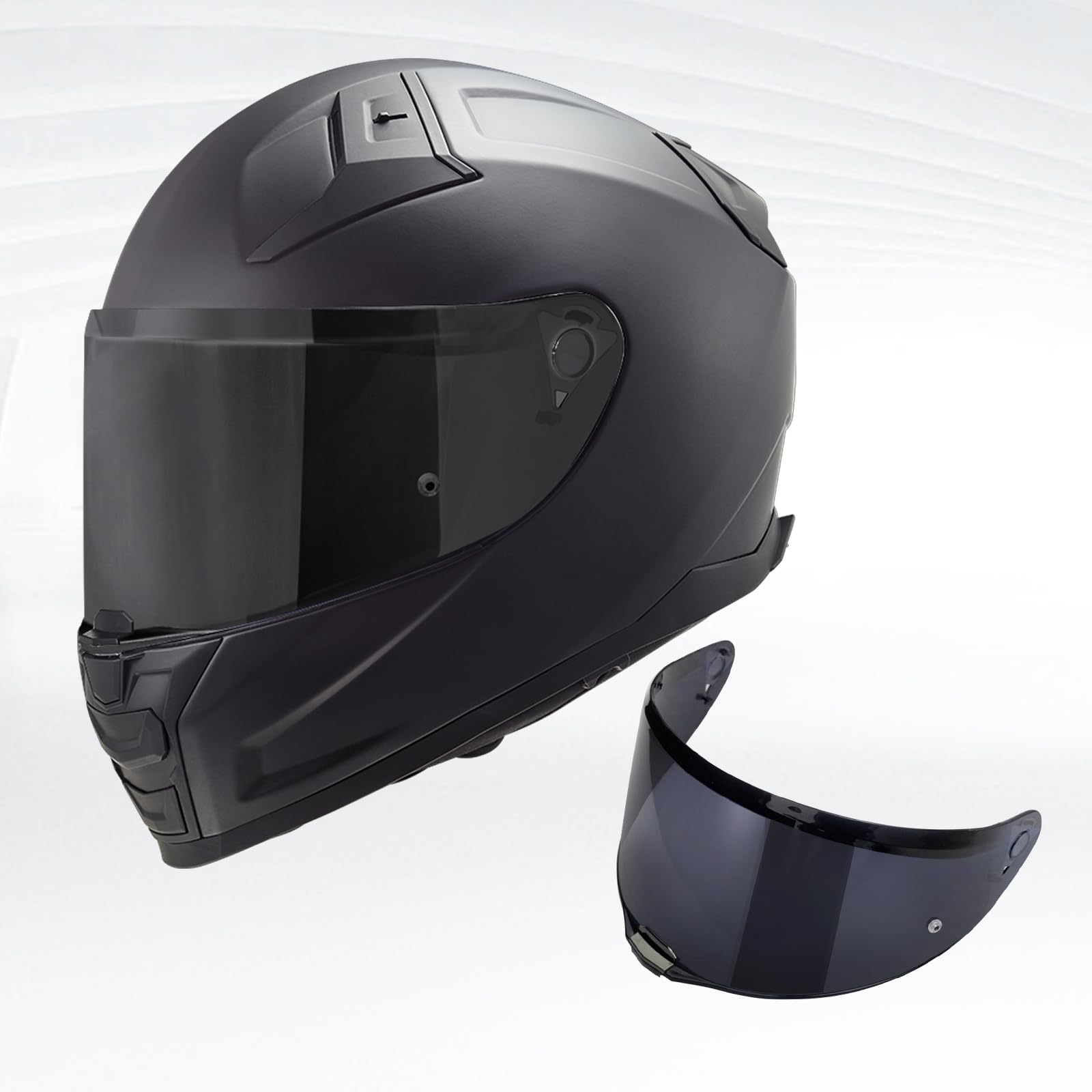 Visera Externa Universal para Casco de Motocicleta JQF Gear - Imagen 3