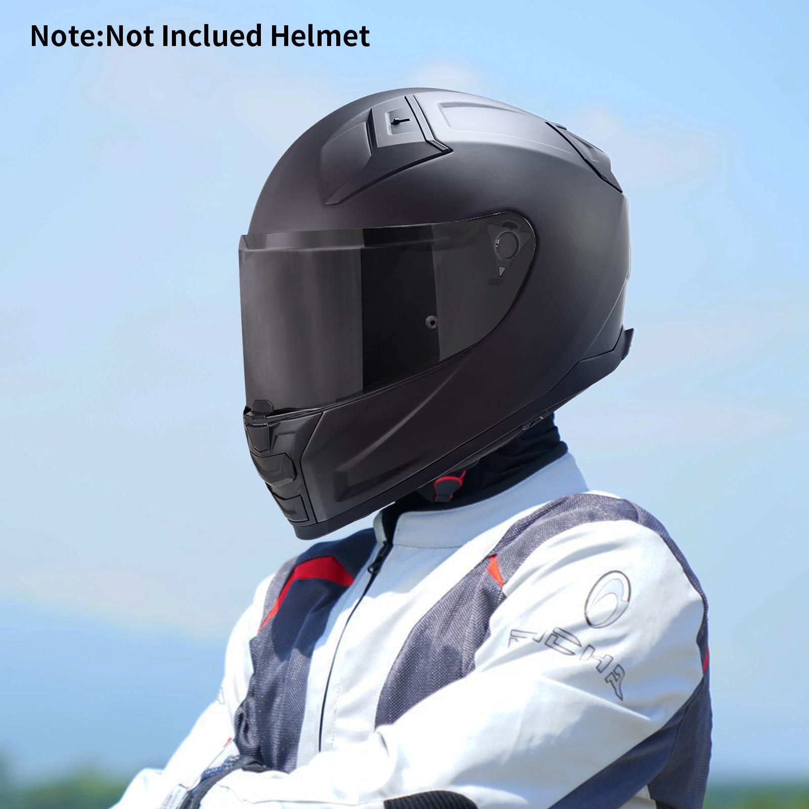 Visera Externa Universal para Casco de Motocicleta JQF Gear - Imagen 6