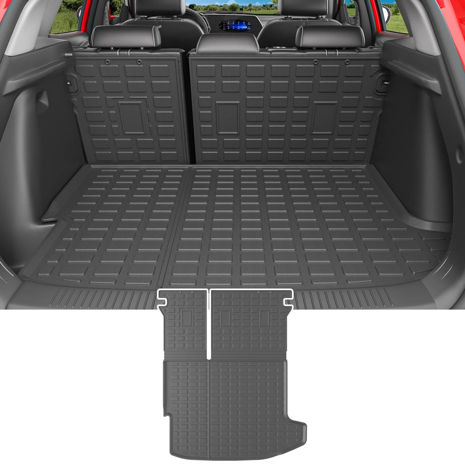 tapete de carga powoq compatible con 2024 2025 Chevy Trax