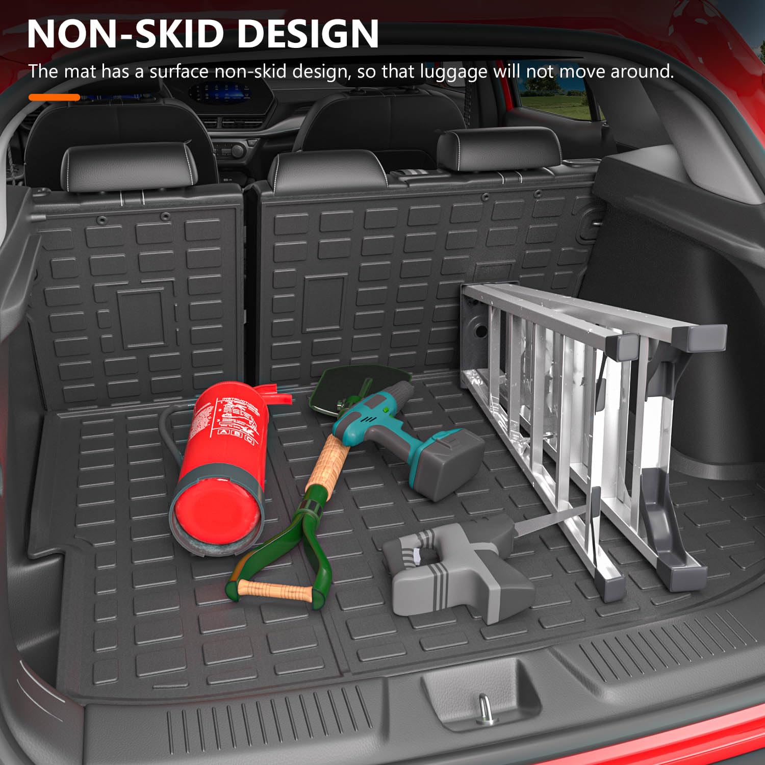 tapete de carga powoq compatible con 2024 2025 Chevy Trax - Imagen 5