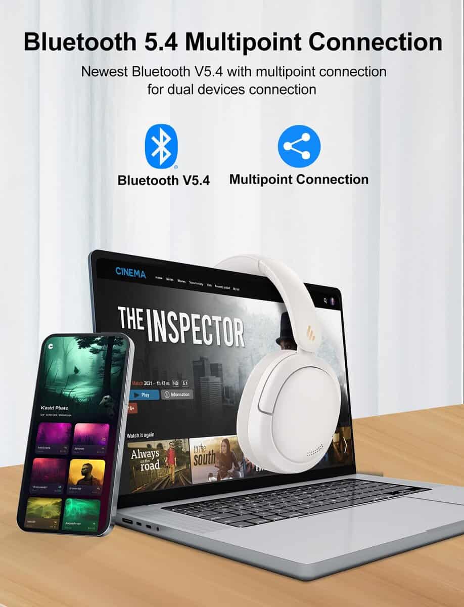 Audífonos Edifier W800BT Pro con cancelación de ruido - Imagen 5