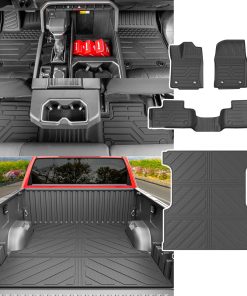 Tapete para Piso Compatible con Toyota Tundra Doble Cabina