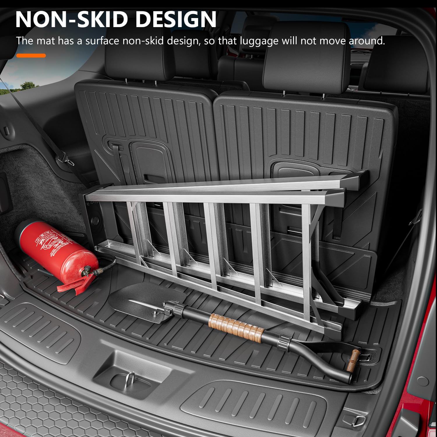 Tapete de Carga Compatible con Dodge Durango 2016-2025 de 6 - Imagen 5