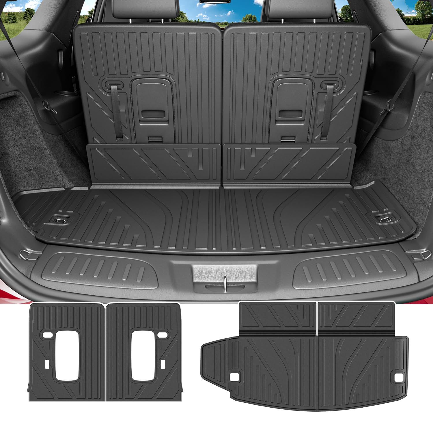 Tapete de Carga Compatible con Dodge Durango 2016-2025 de 6