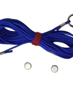 Dispositivo de medición de Cornhole (Azul con Correa Roja)