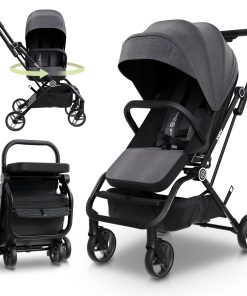Cochecito de viaje ligero - Cochecito plegable de aluminio