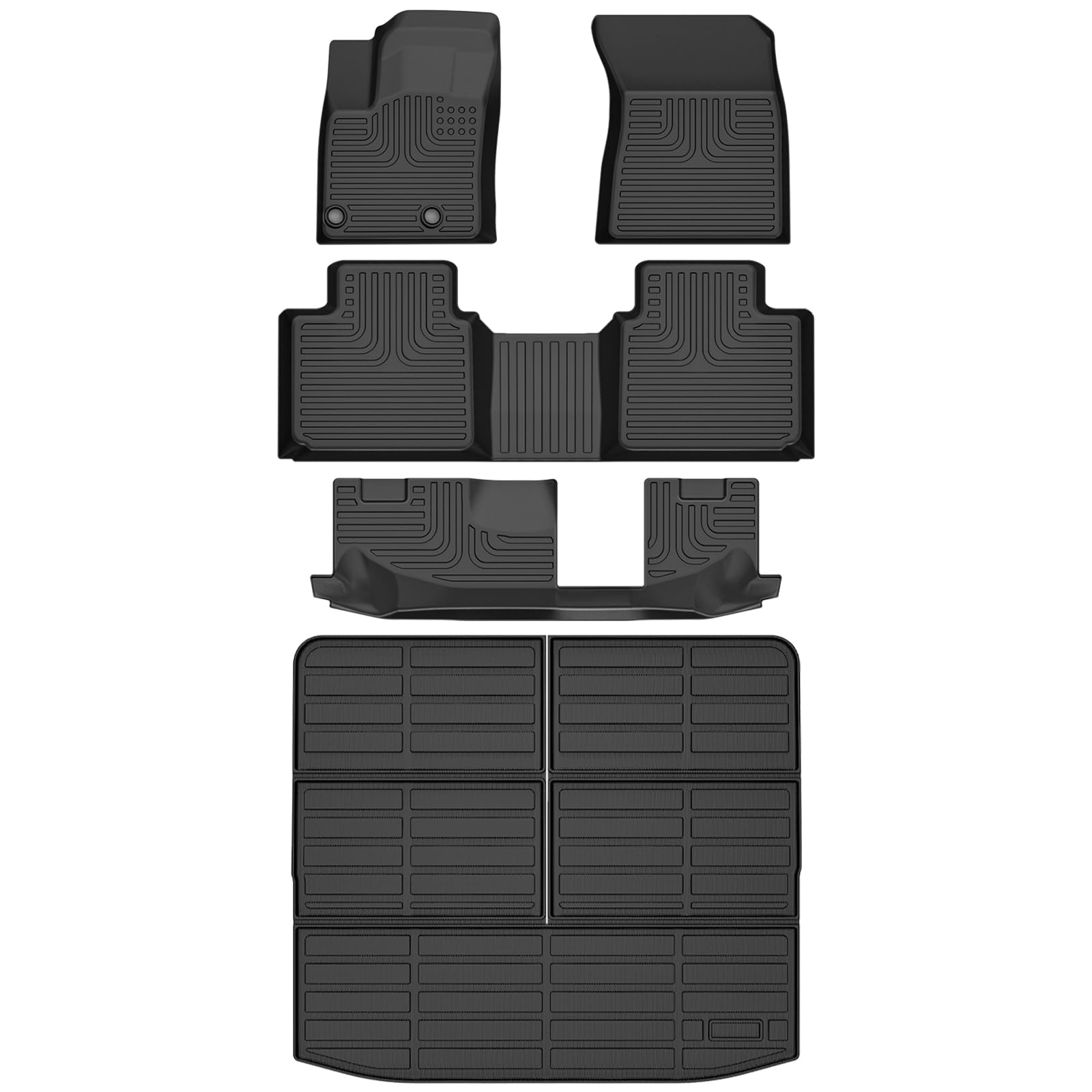 Juego de Tapetes y Forro de Maletero AZYT para Mitsubishi