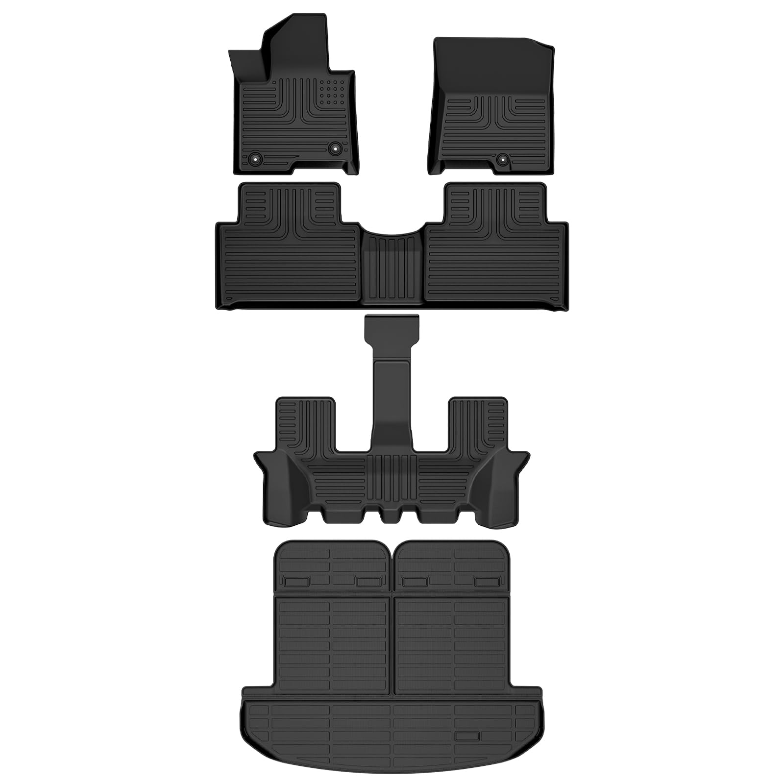 Tapetes para piso y forro de carga AZYT para Kia Sorento