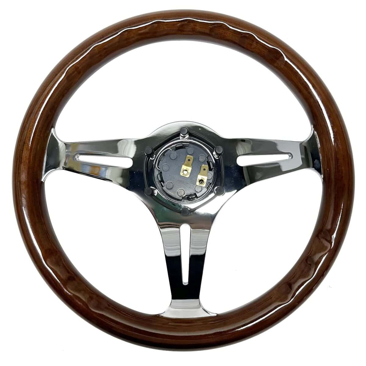 Volante Clásico de Madera Universal hiracing de 13" - Imagen 5