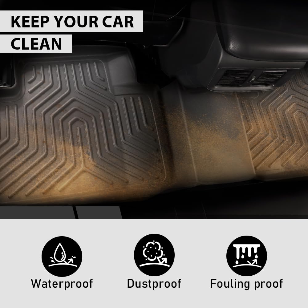 Tapetes de Piso G-PLUS Compatible con Honda Civic Sedan 4 - Imagen 6