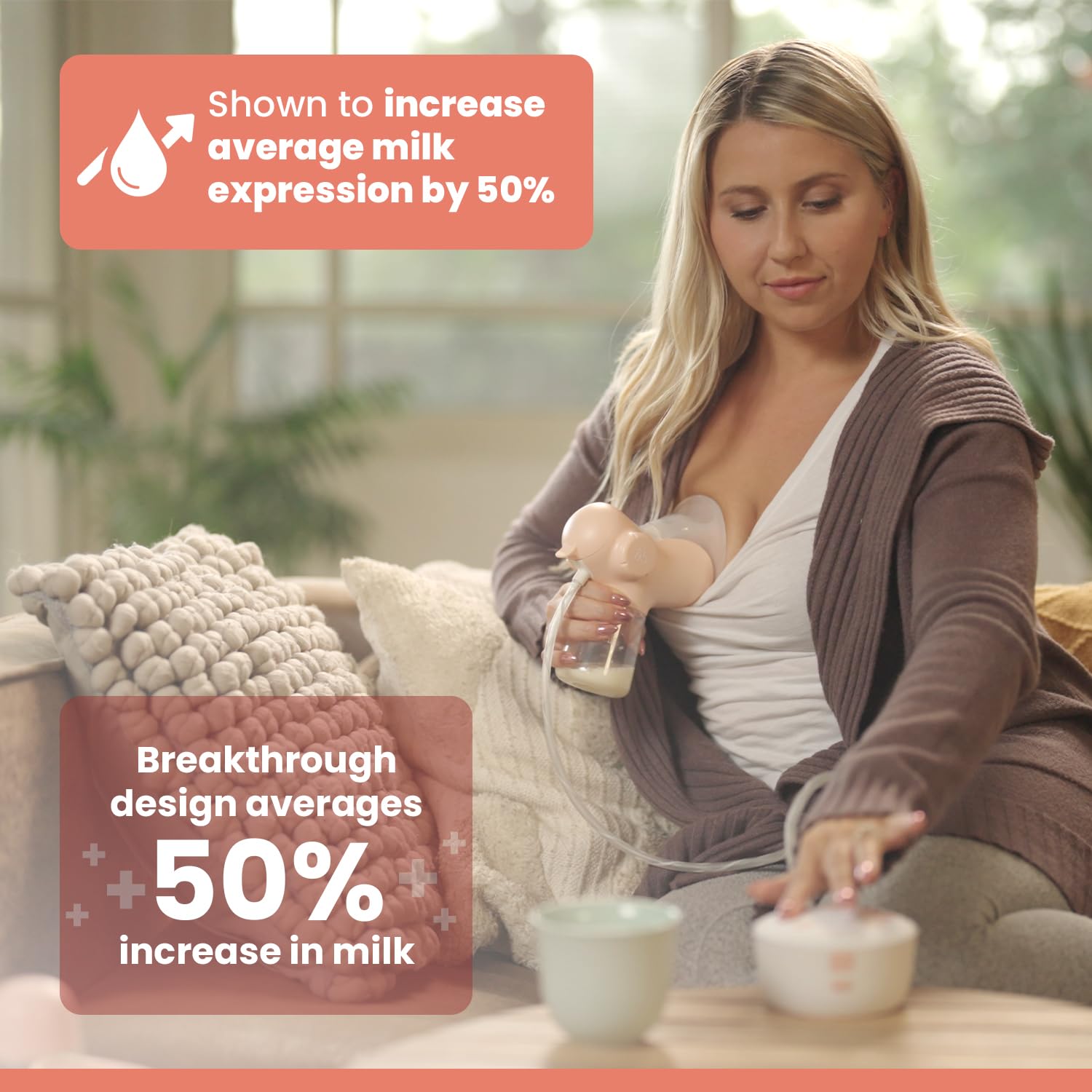 Extractor de leche eléctrico Annabella - Simula la lengua - Imagen 5