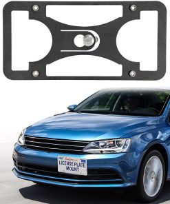 Soporte de montaje de placa de matrícula -Black