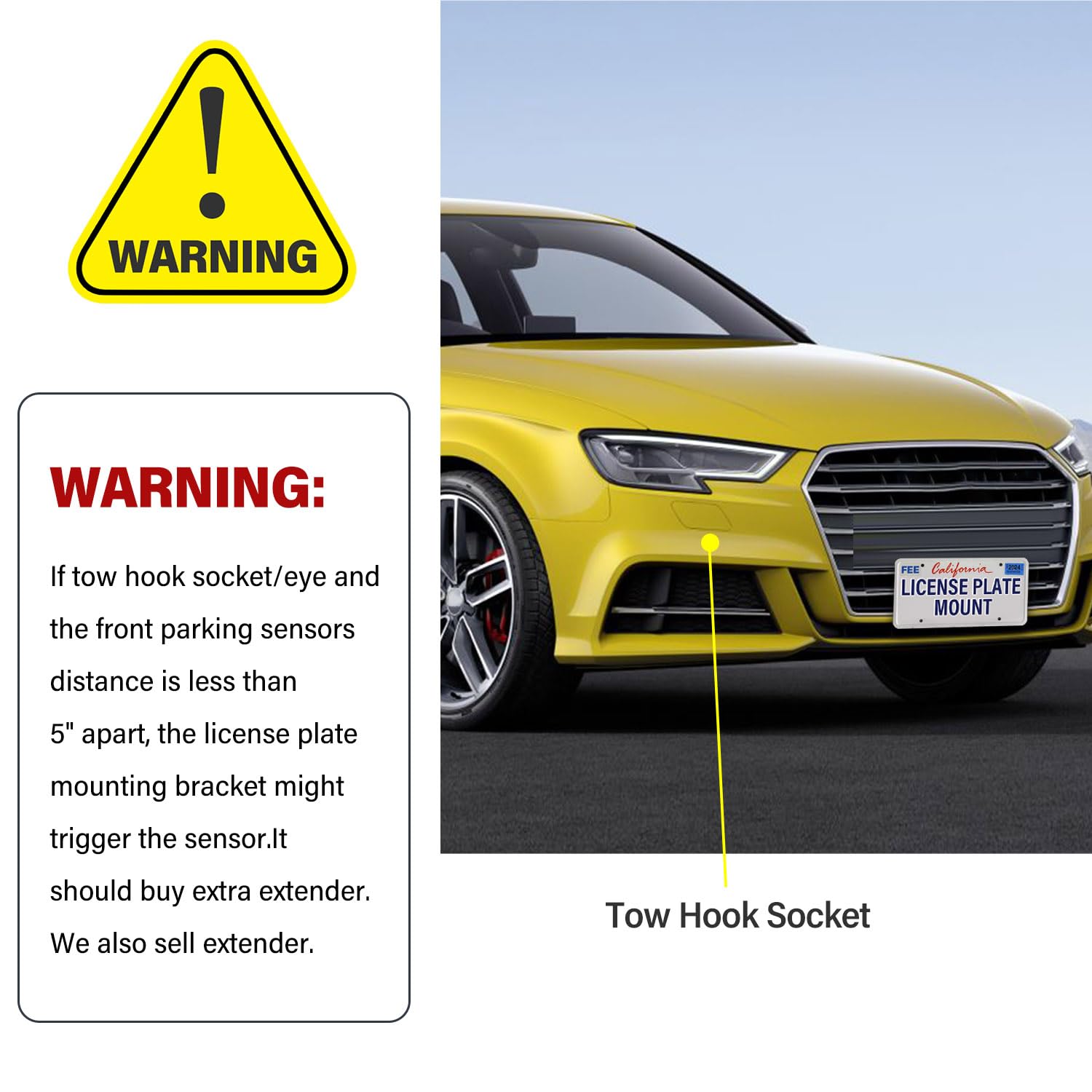 Soporte de montaje de placa de matrícula -delantero - Imagen 4