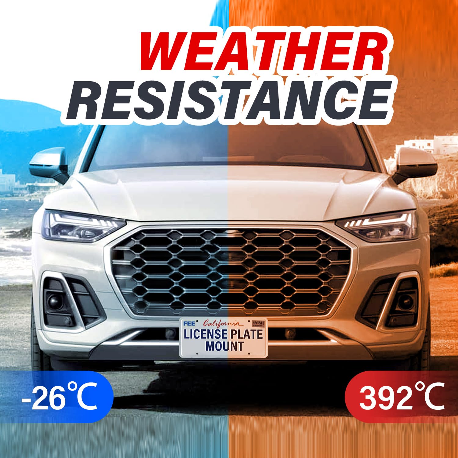 Soporte de montaje de placa de matrícula -delantero - Imagen 5