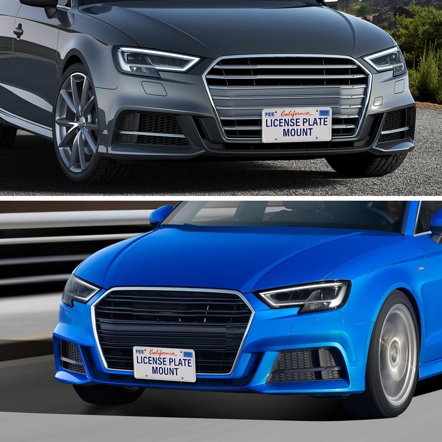 Soporte de montaje de placa de matrícula -delantero - Imagen 6