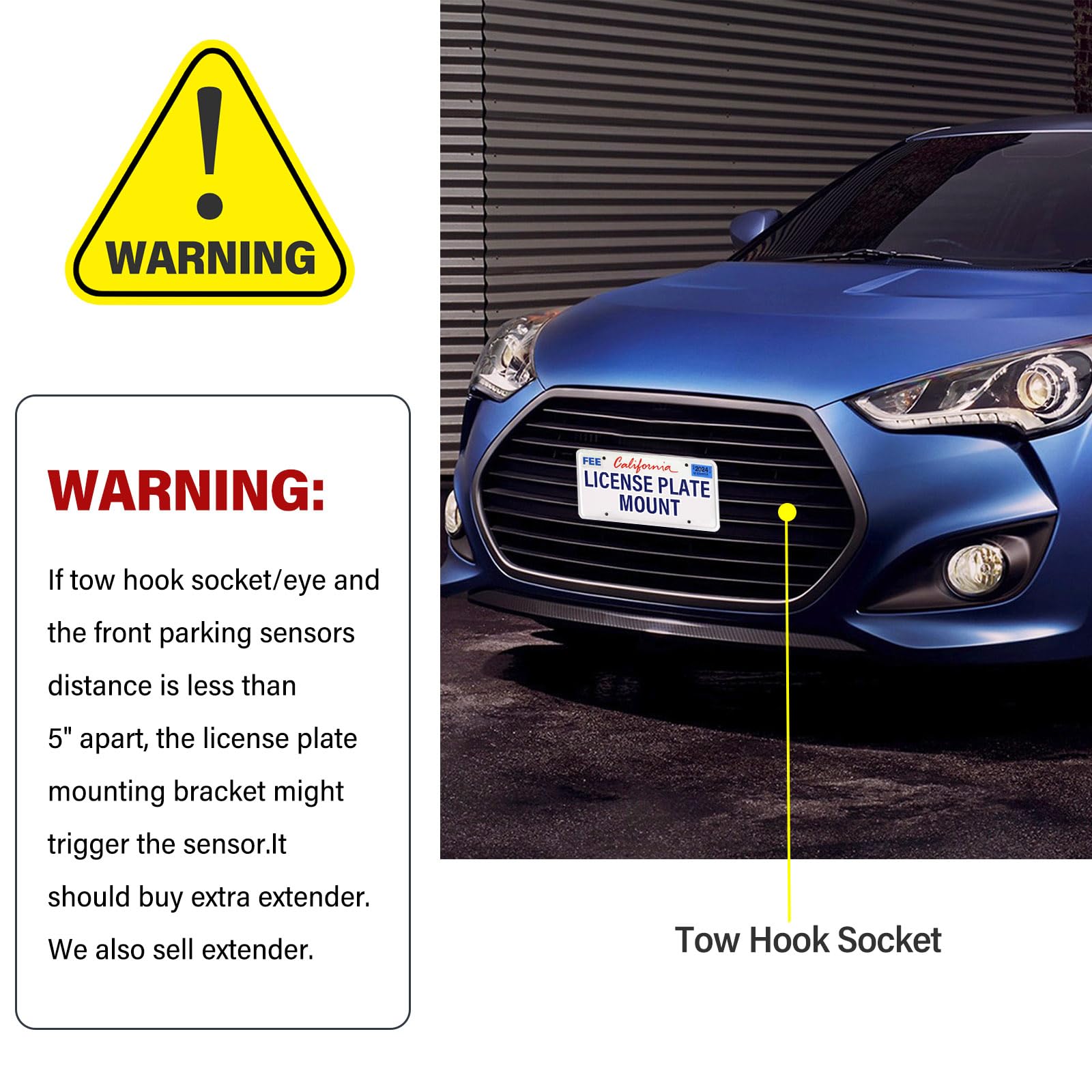 Soporte de montaje de la placa delantera del soporte de la - Imagen 5