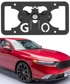 Soporte de Montaje de Placa de Matrícula -Negro