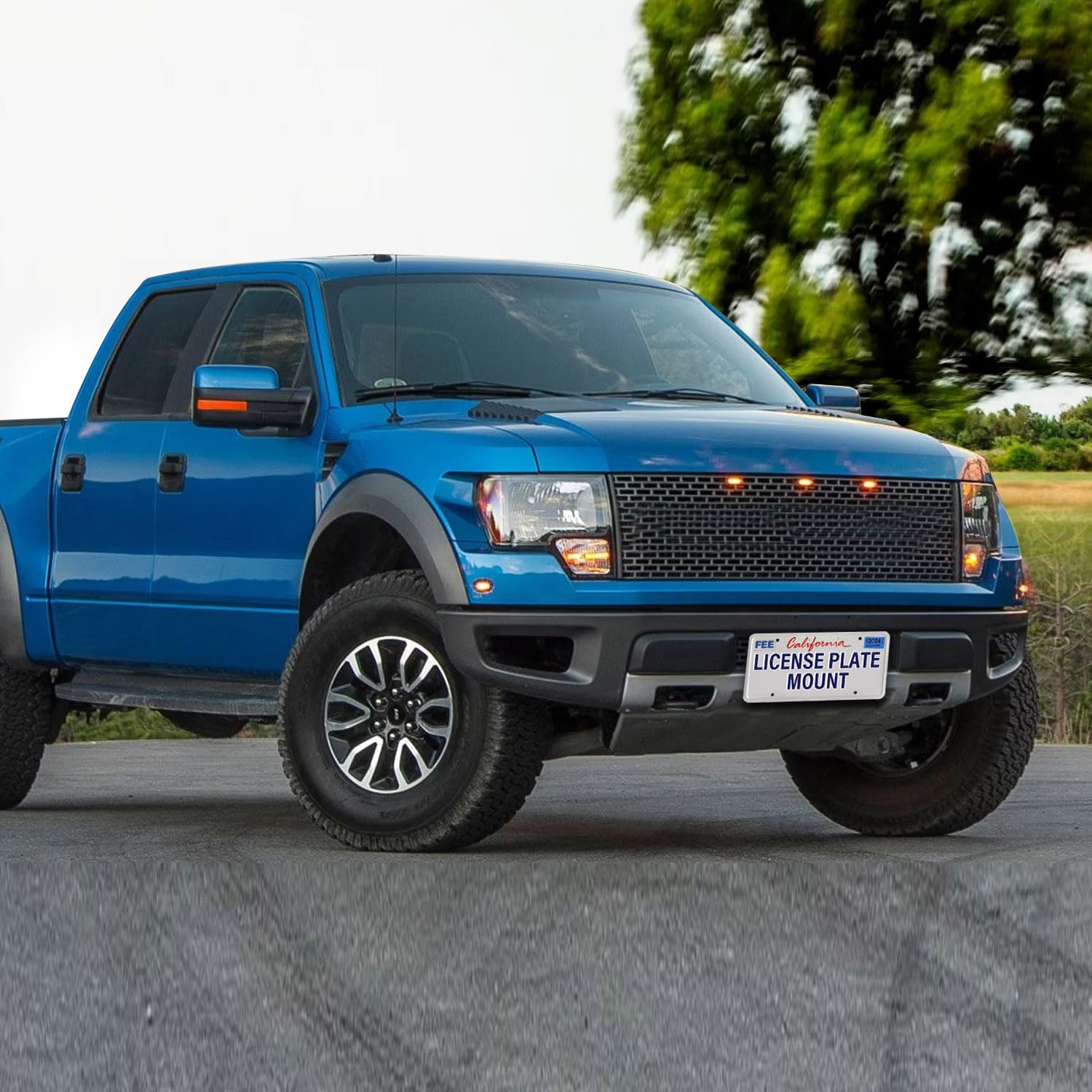 Soporte de montaje de placa de matrícula -Negro - Imagen 7