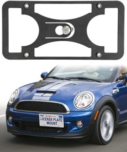 Soporte de montaje de placa de licencia -Negro