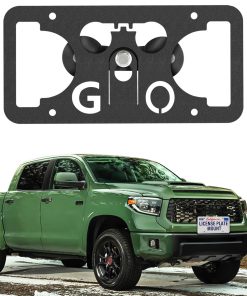 Soporte de Montaje para Placa de Matrícula -Negro