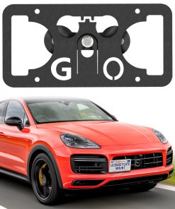 Soporte de montaje de placa de -Negro