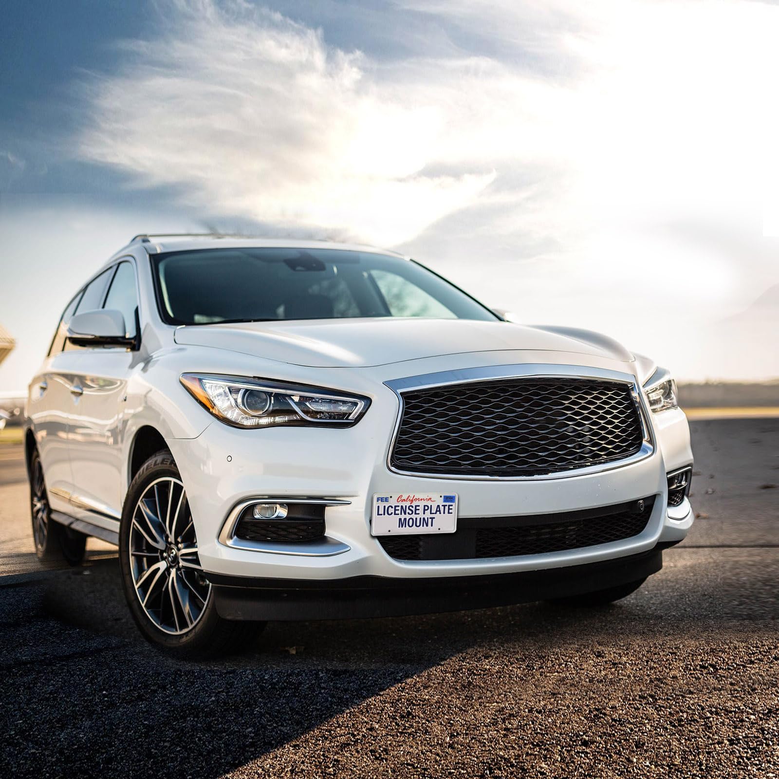 Soporte de Montaje de Placa de Matrícula -Negro - Imagen 9