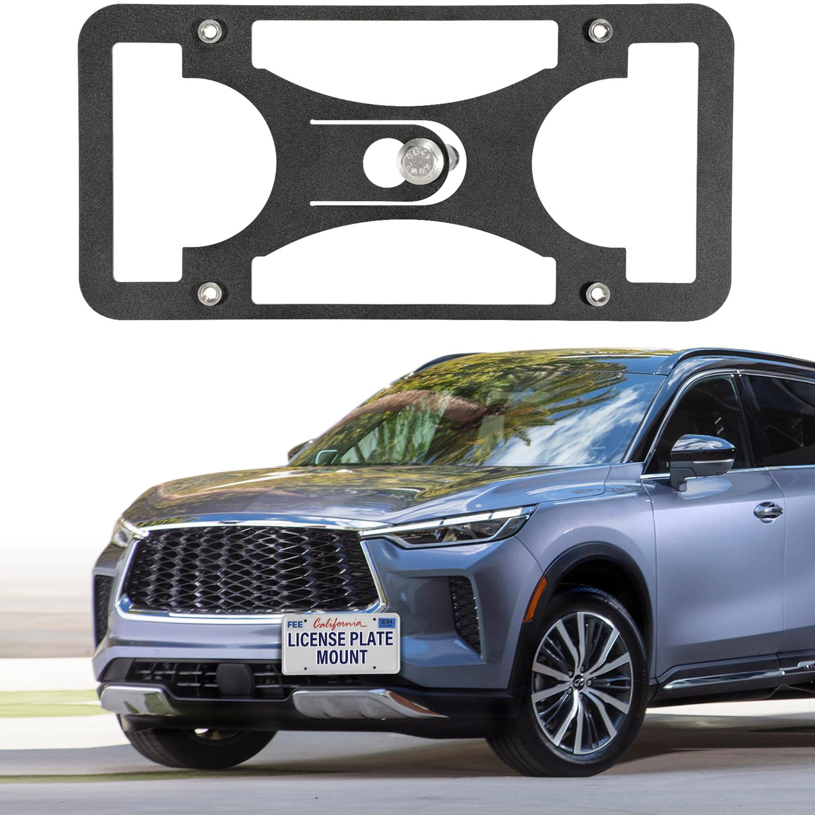 Kit de soporte de montaje de placa de -Negro