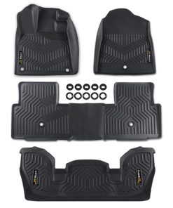 Tapetes de piso de TPE G-PLUS compatibles con Honda Pilot