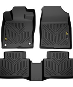 Tapetes de piso G-PLUS TPE Negro Compatible con Honda Civic