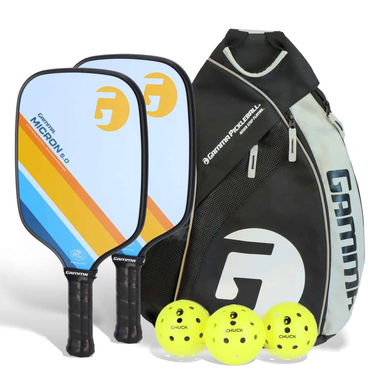 Set de 2 paletas de Pickleball GAMMA Sports Micron con 3