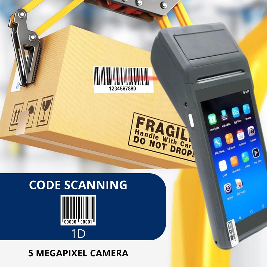 Impresora térmica de recibos POS PDA Q2i de 58 mm de alta - Imagen 6