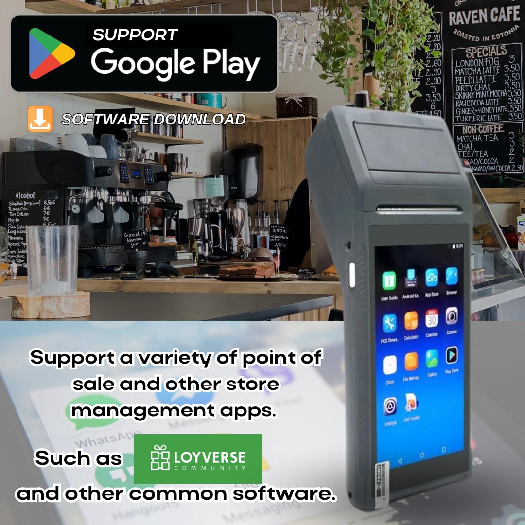 Impresora térmica de recibos POS PDA Q2i de 58 mm de alta - Imagen 9