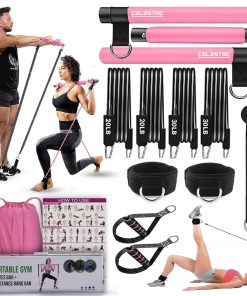 Kit de barra de pilates CELESTAC | Equipo de -Negro