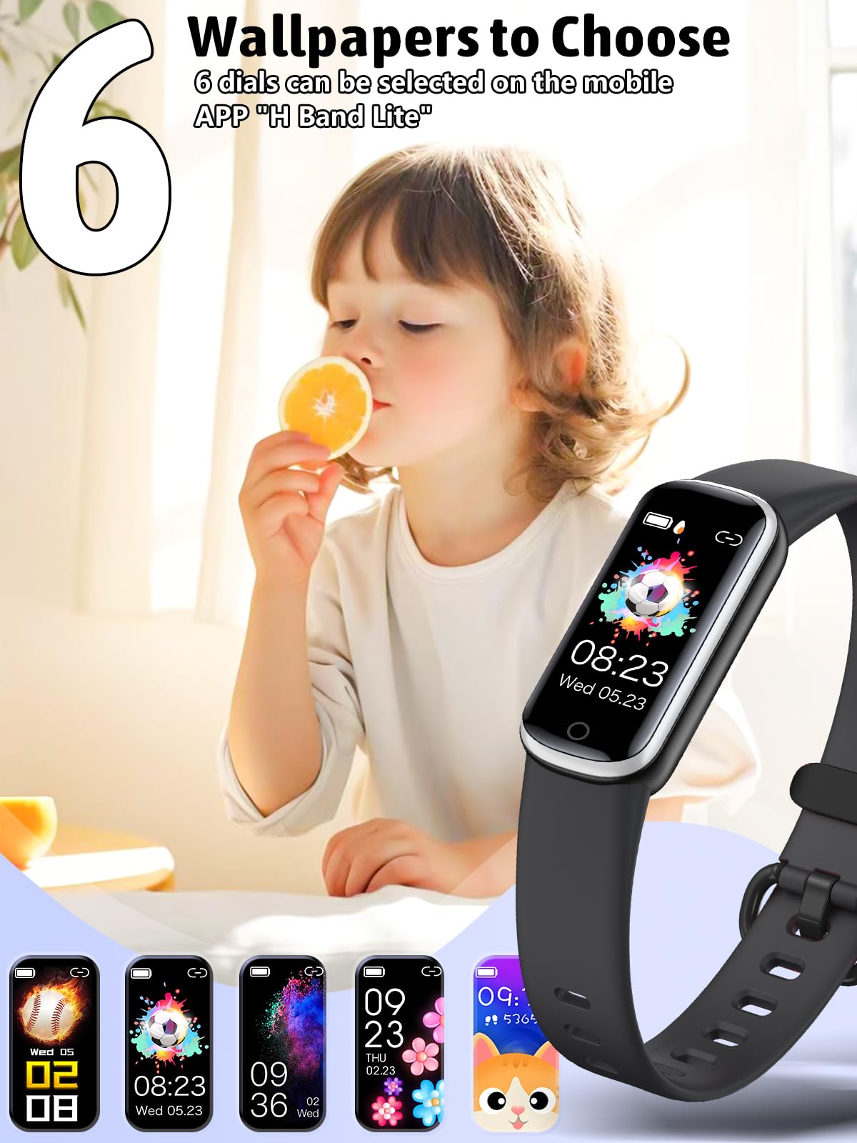 Shylad Kids Fitness Tracker, Reloj de Fitness Resistente al - Imagen 3