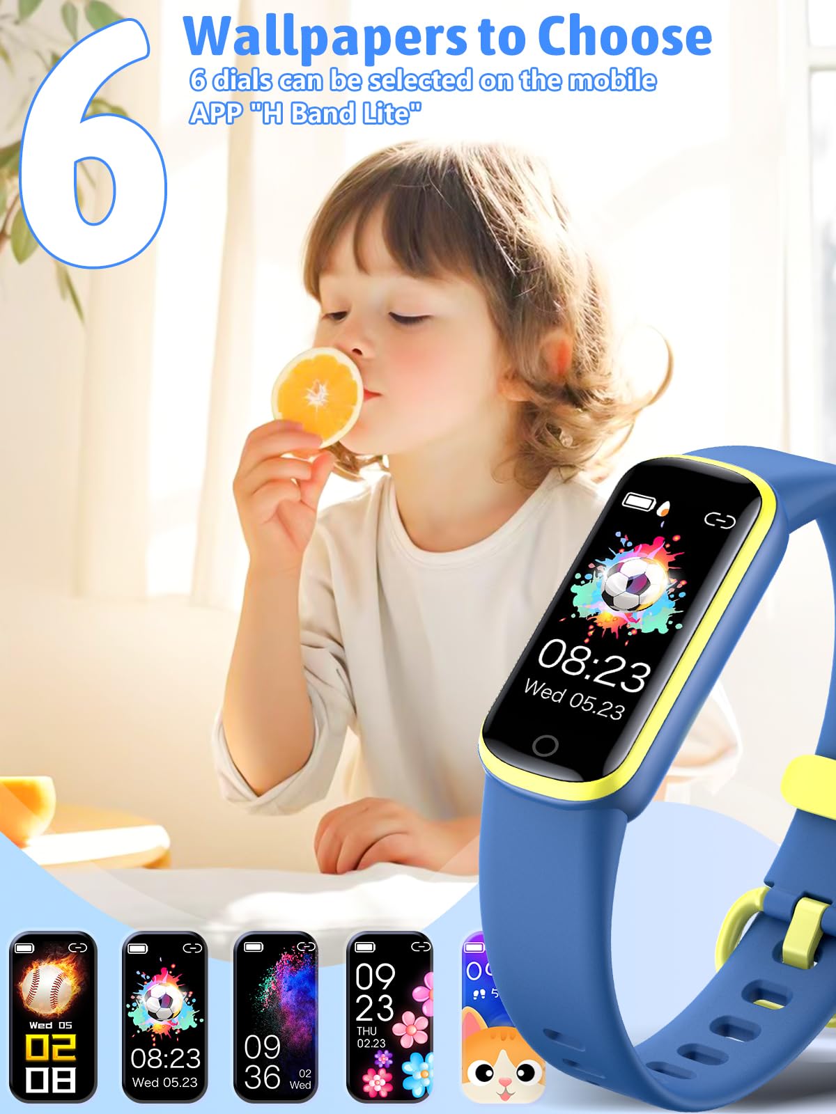 shylad Kids Fitness Tracker, Reloj de Actividad Impermeable - Imagen 3