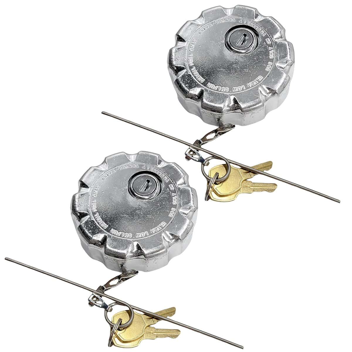 2Pcs 20770691 3" Tapón de combustible con bloqueo, Tapón de