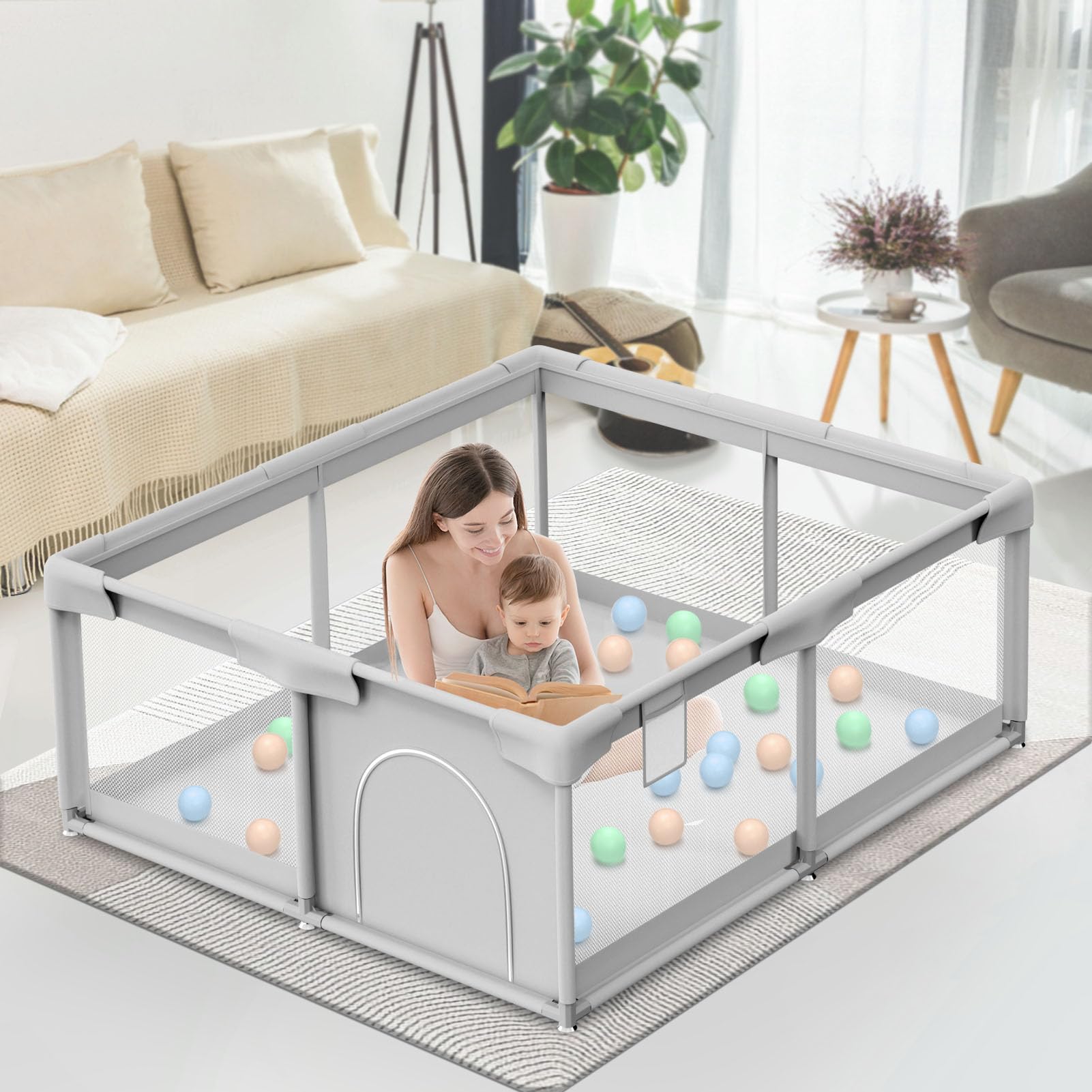 Corralito para Bebés, Parque Infantil para Bebés y Niños