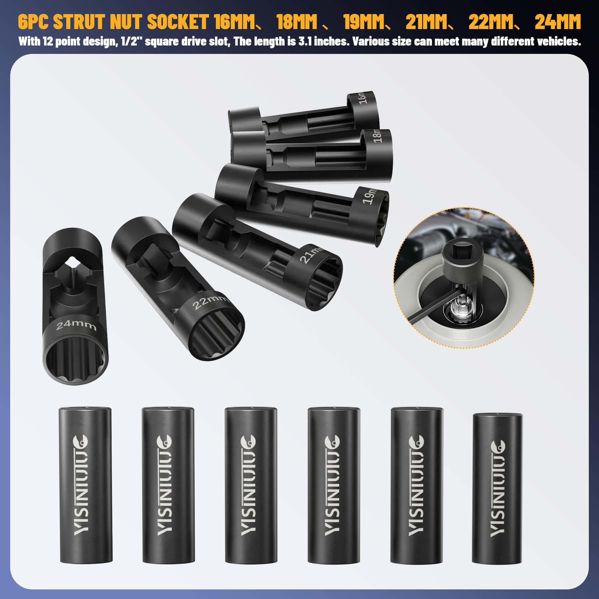 Juego de Herramientas para Extracción de Tuerca de - Imagen 4