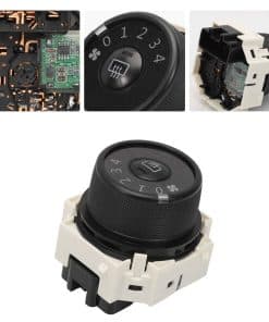 Perilla del ventilador de la AC, interruptor de control de