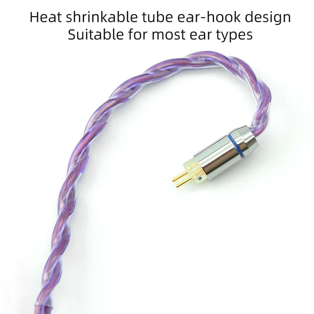 Cable para auriculares FAAEAL con 0.78mm 2Pin, 4 Hebras OCC - Imagen 6