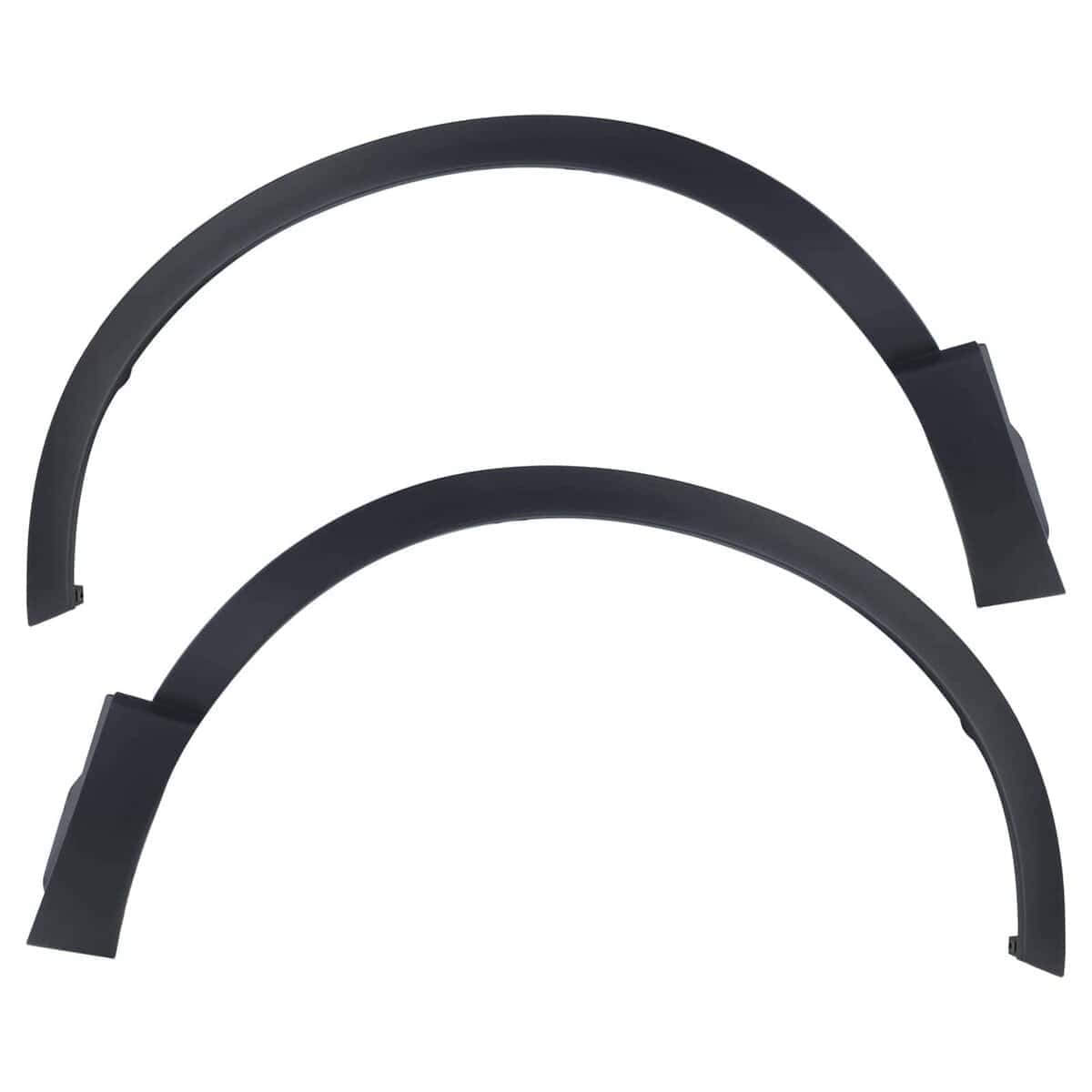 2PCS Moldura de Moldura de Rueda Delantera Ajuste 2017-2022