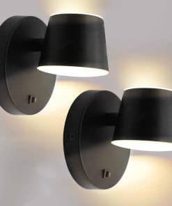 Lámpara de Lectura para Cama de RV de 12V LED Homdec 2Pack