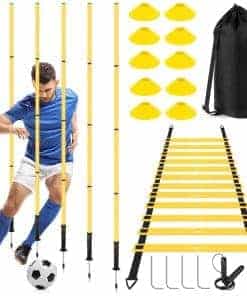 Equipo de Entrenamiento de Agilidad para Fútbol: 6 Postes