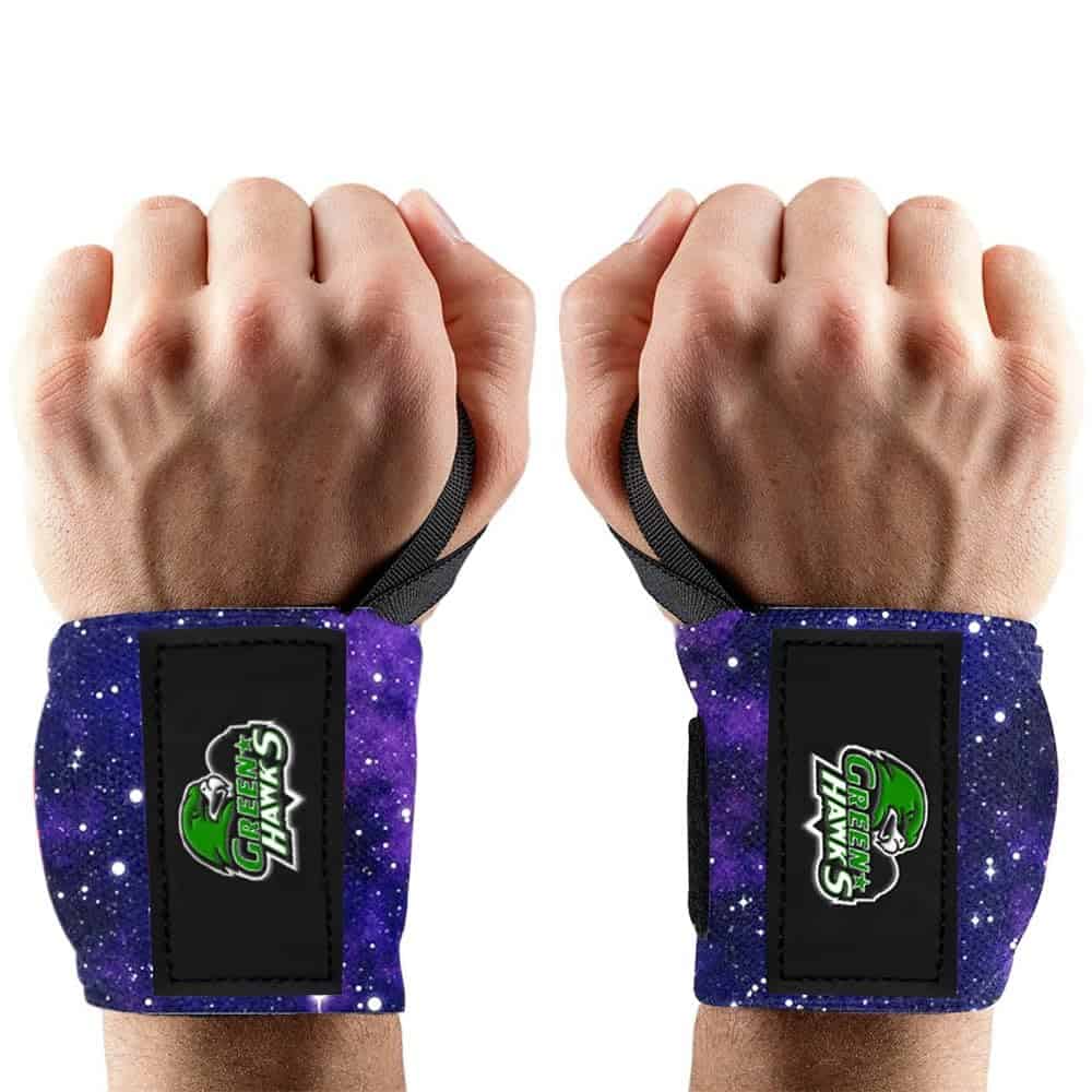 GREEN HAWKS Vendaje de muñeca para levantamiento de pesas