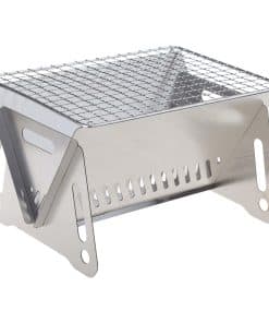 Parrilla de Camping Portátil HYBEW, Pequeña Asamblea