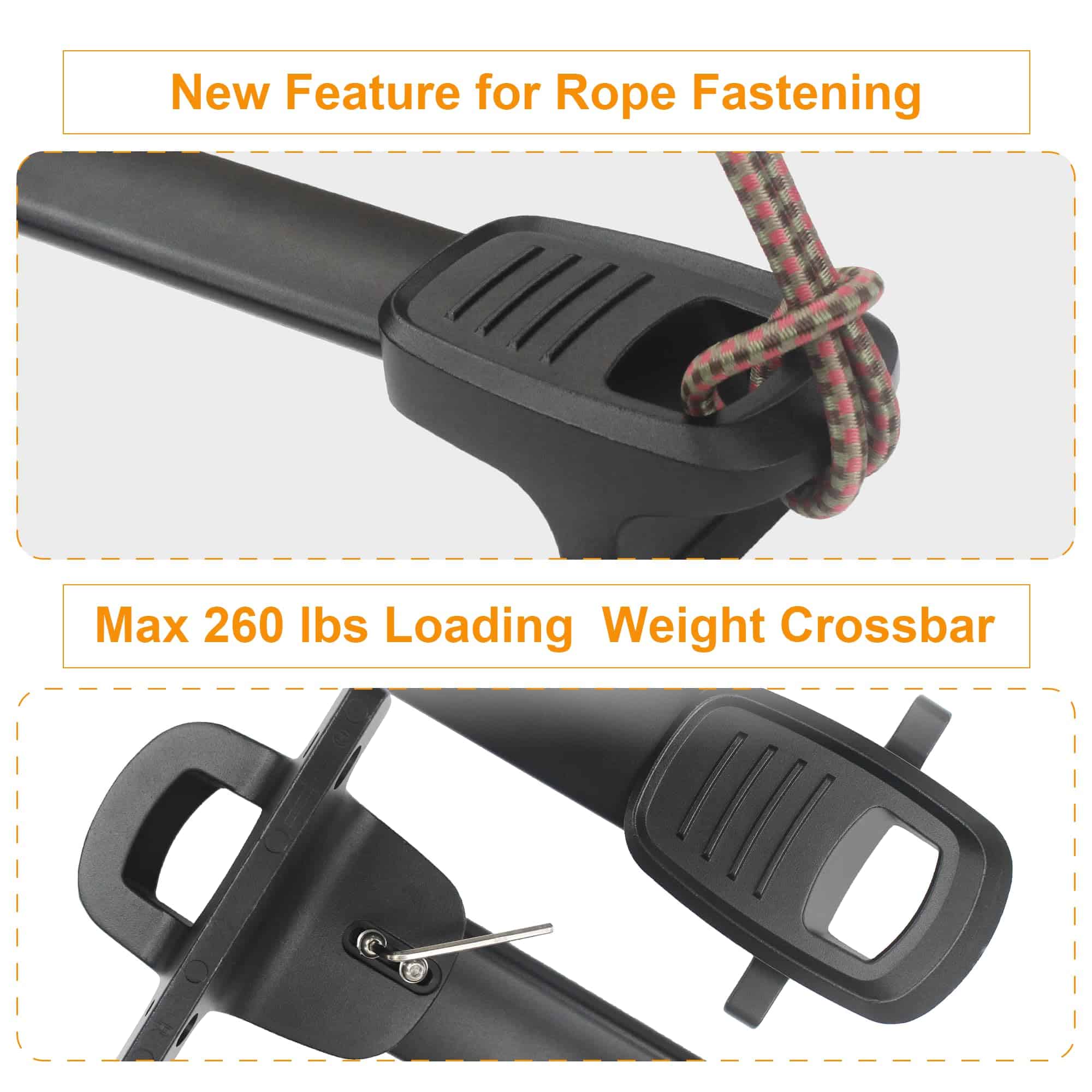 Autekcomma Barras Transversales de Techo de Alta - Imagen 5